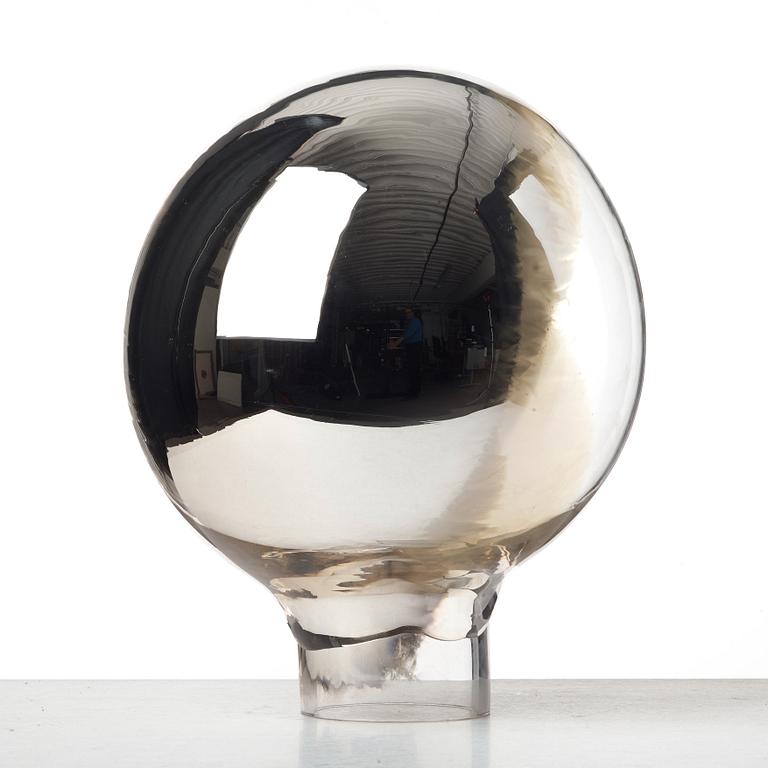 Simon Klenell, a unique "Mirror" sculpture, blown by Klenell, Gustavsberg, Sweden 2018.