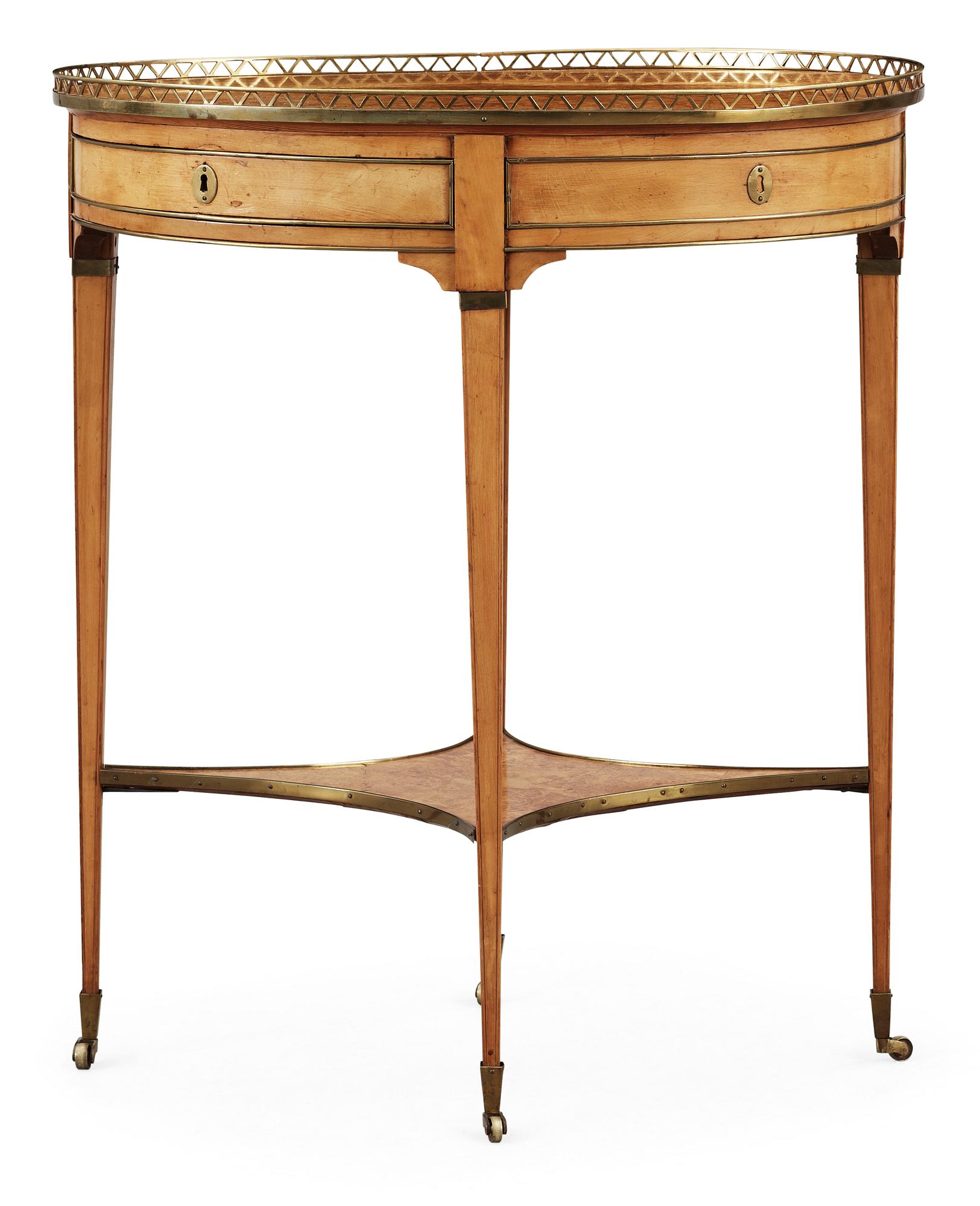 BORD, av Lorentz Lundelius (verksam i Köping och Kungsör 1776-1813). Sengustavianskt.