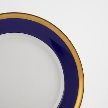 Karin Björquist, servisdelar, 22 st, benporslin, "Nobel".