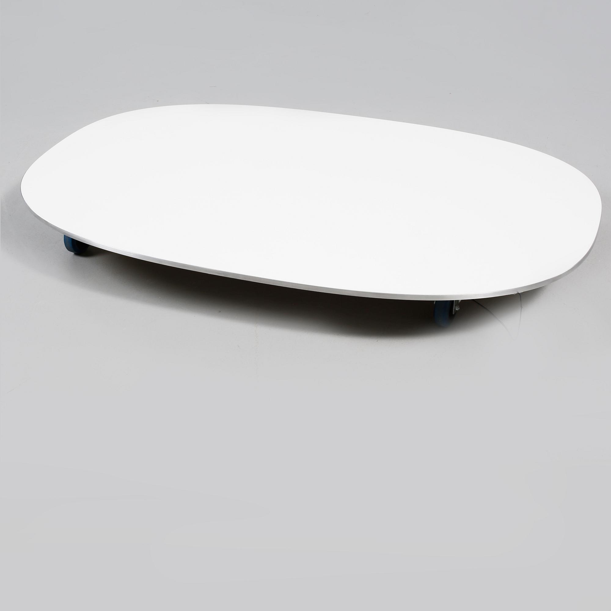 SOFFBORDSSKIVA, "Superellips", Bruno Mathsson och Piet Hein, Fritz Hansen, Danmark, 1988.