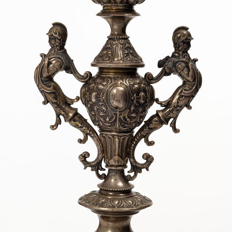 Presentation bowl, silver and glass, Carl Ohlsson, Karlskrona (1908–1926 (1931)).