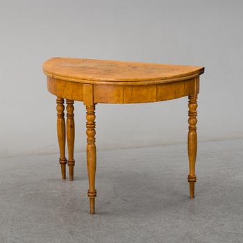 A second half of the 19th century table.