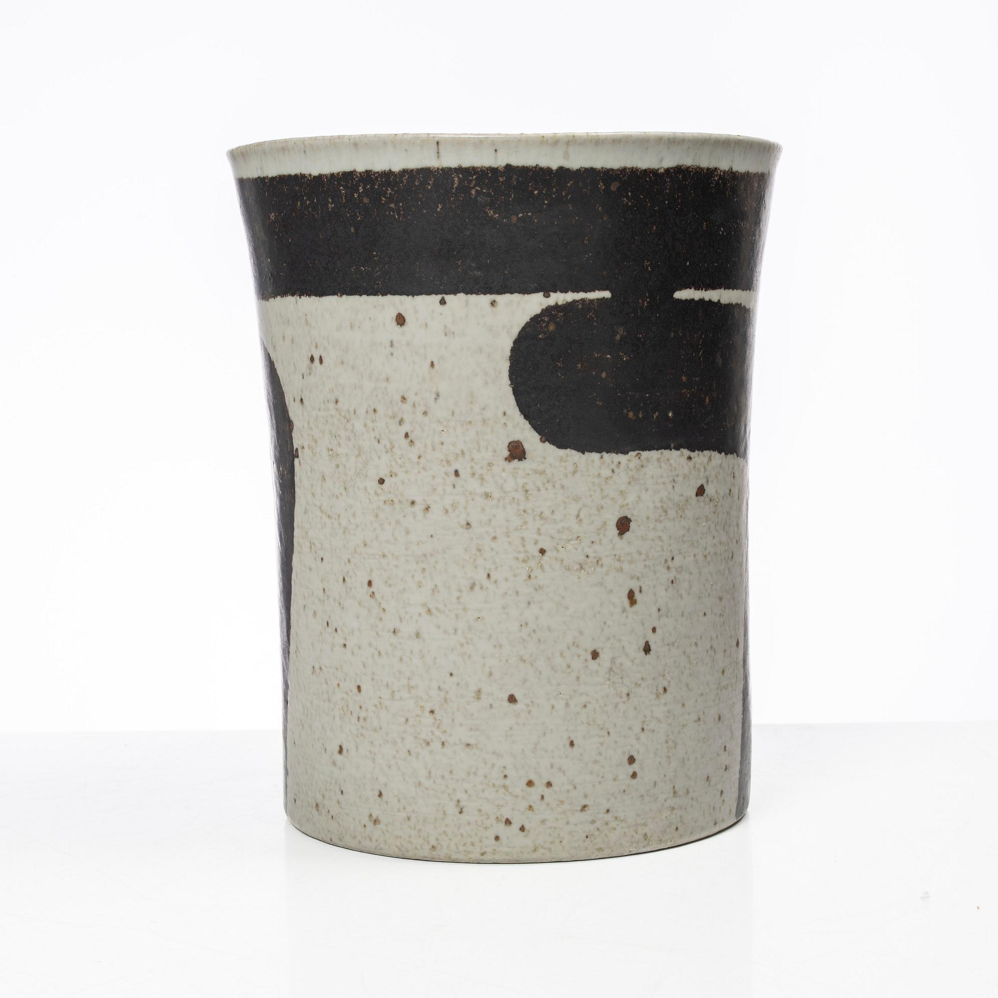 Inger Persson, Vase, stoneware, Rörstrand.