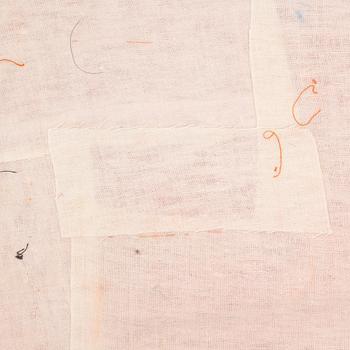 A set of three silk fabrics, China and Japan, late Qing and 20th Century.