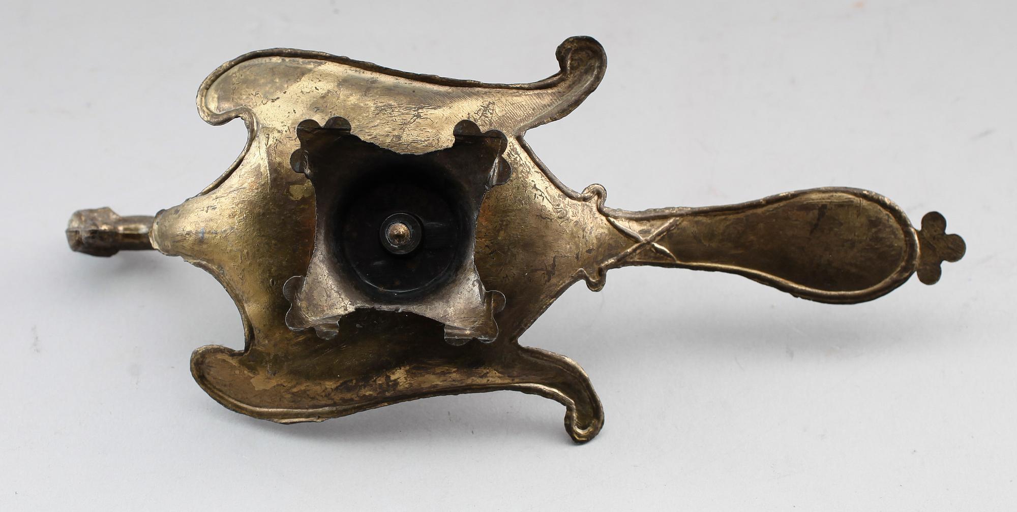 NATTLJUSSTAKE, mässing, 1800-tal.