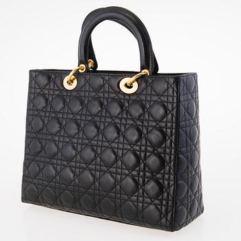 CHRISTIAN DIOR, "Lady Dior", VÄSKA.