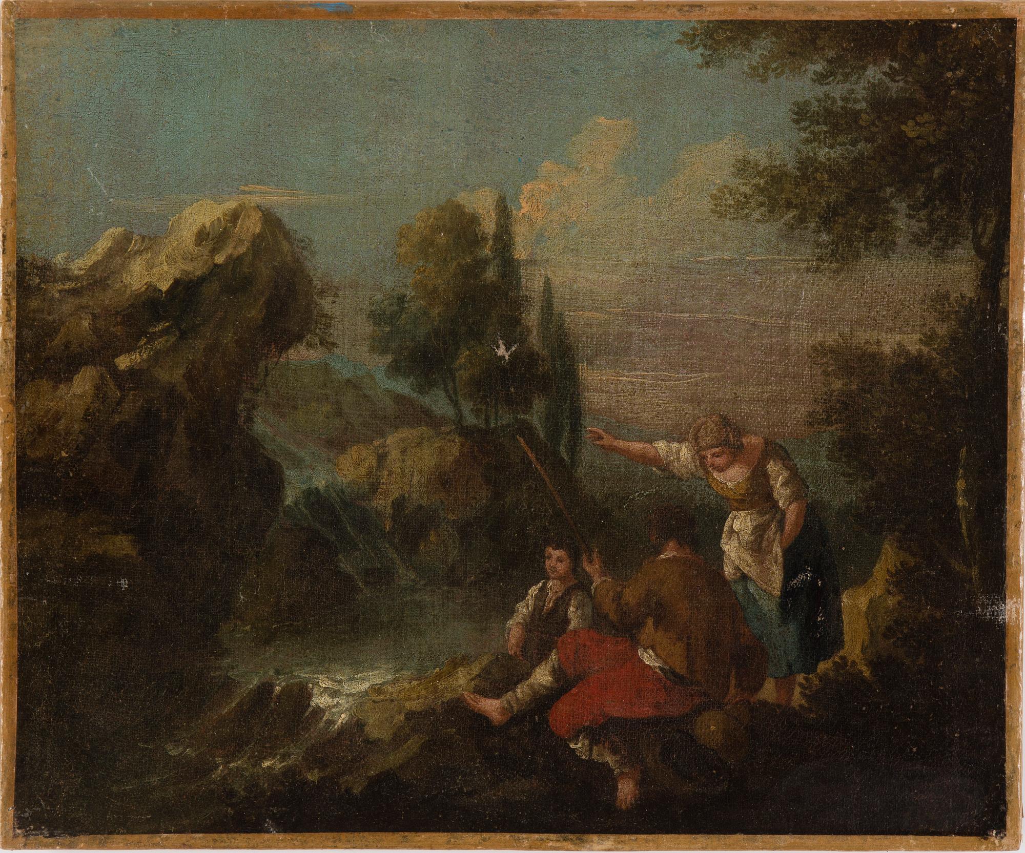 FRANCESCO ZUCCARELLI, circle of, oil on canvas.