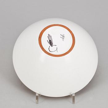 SKÅL, fajans, Stig Lindberg, Gustavsberg, 1950-tal.