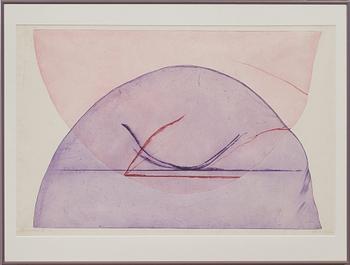 ZDENKA CALMEYER RUSOVA , färgetsning, signerad och numrerad 3/5.