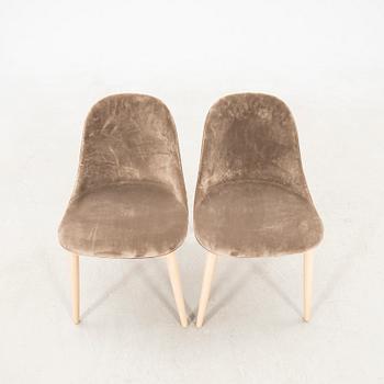 Norm Architects "Harbour Dining Chair" armchairs, a pair, and chairs, a pair, for Audo Copenhagen, contemporary.