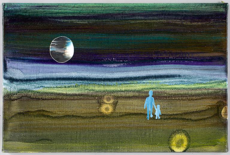 MARCUS EEK, olja på duk. Sign a tergo.