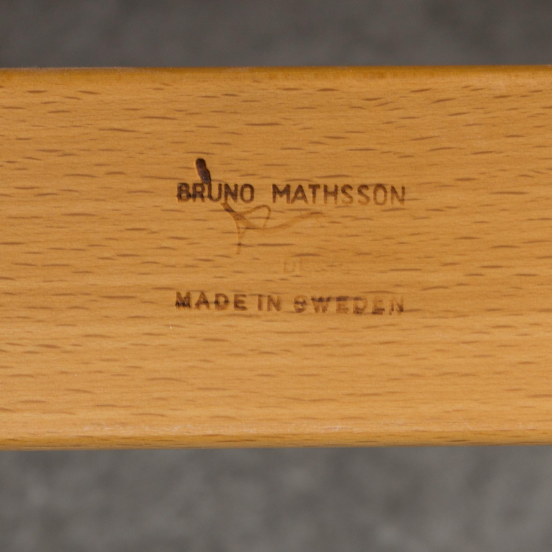 BRUNO MATHSSON, 'Pernílla' easy chair, late 20th Century.