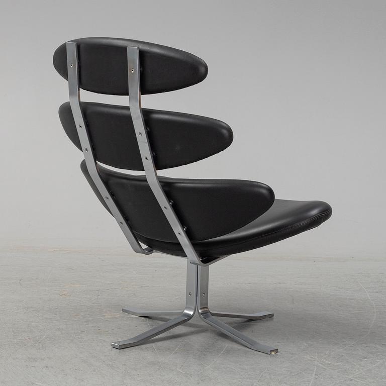 POUL VOLTHER, fåtölj, "Corona EJ 5", Erik Jørgensen, Danmark, 2000-tal.