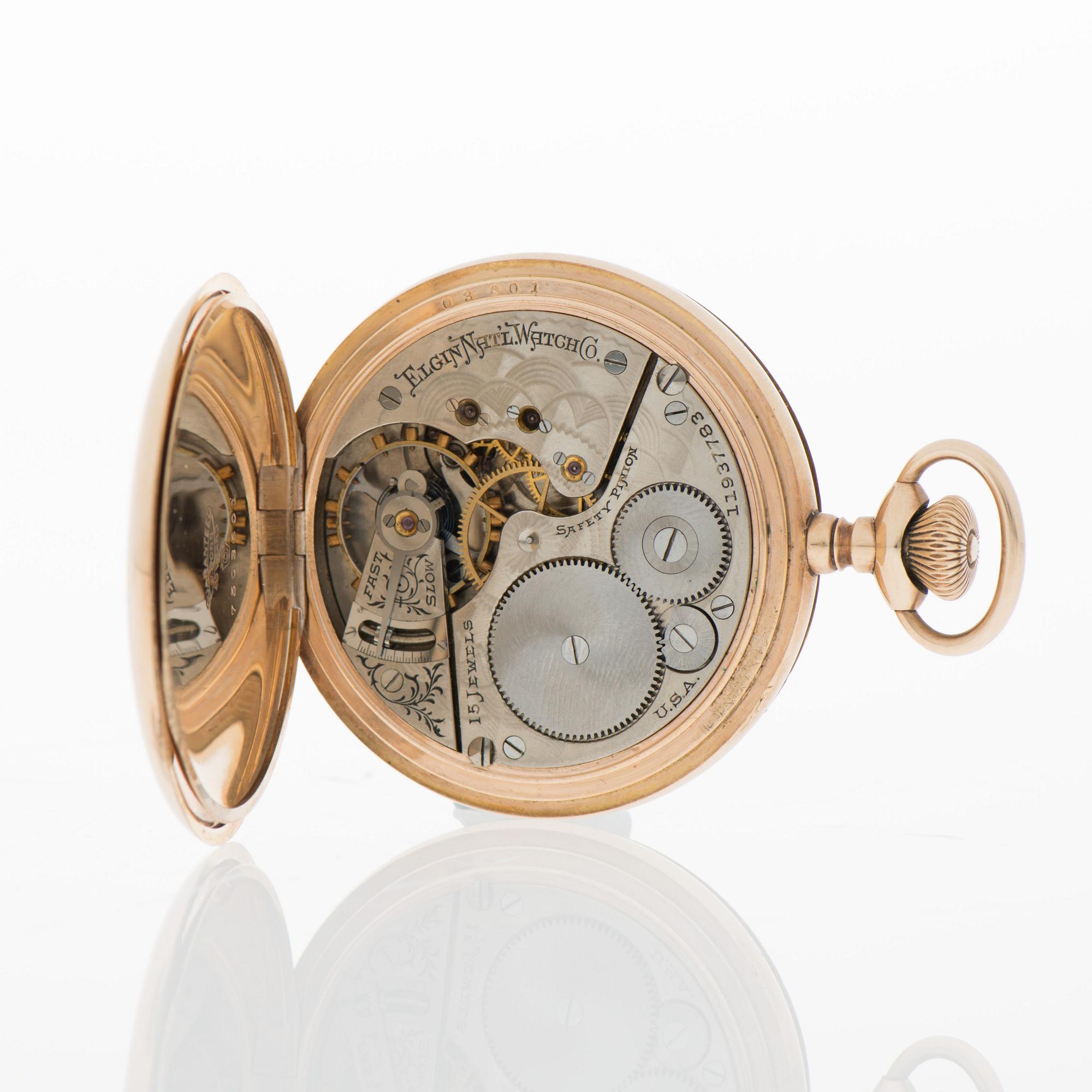 ELGIN, taskukello, 50 mm.