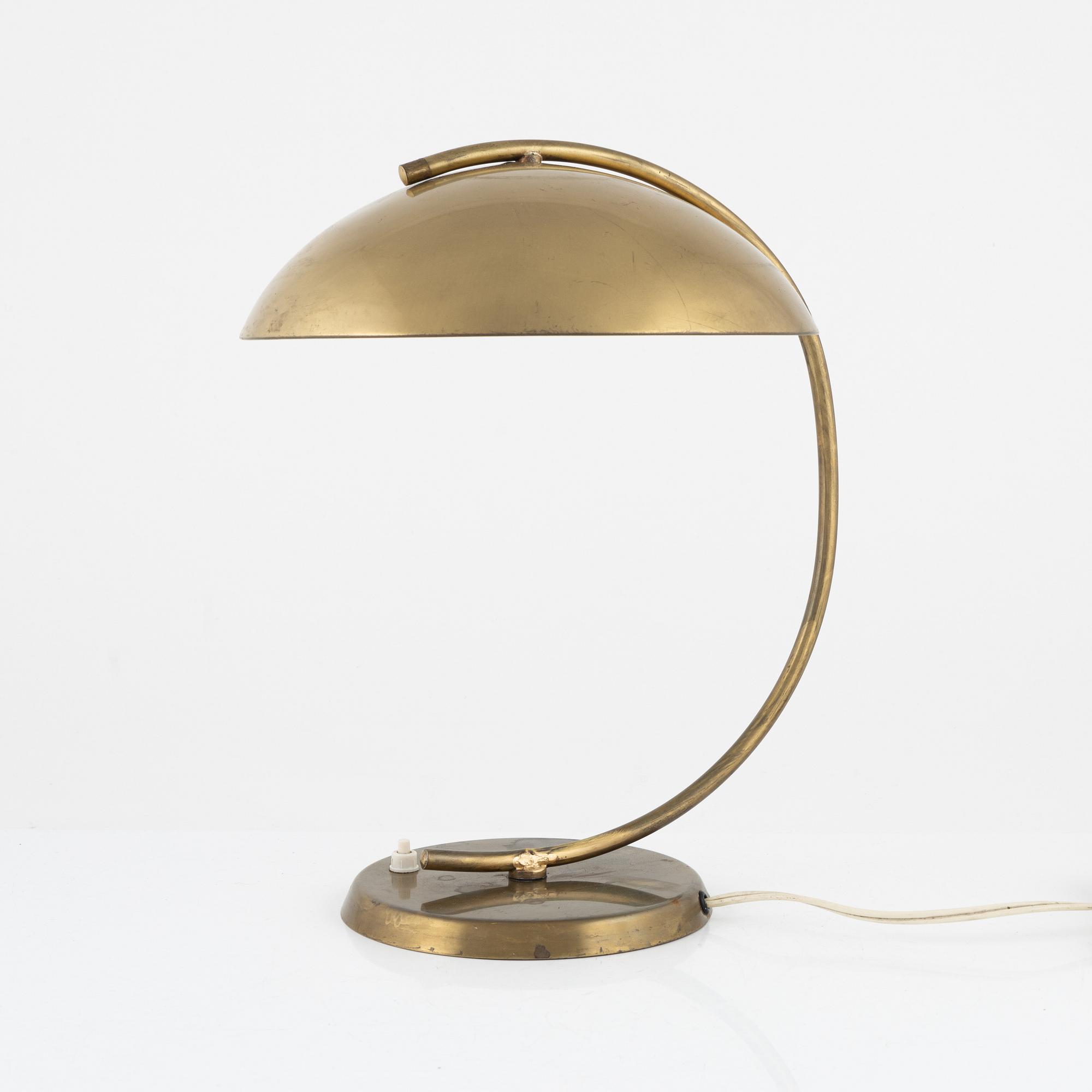 Bordslampa, 1900-talets mitt.