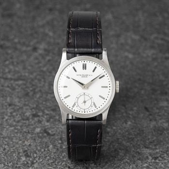 1102. Patek Philippe, Calatrava, "Steel Borgel Case", ca 1940.