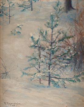 803. Robert Thegerström, A winter landscape.