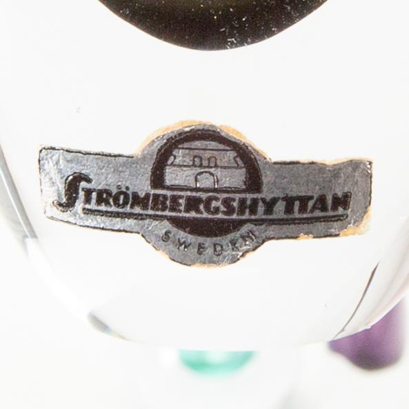 Gunnar Nylund, Miniature vases, Strömbergshyttan, 3 pcs.