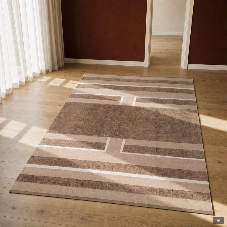 A partially tufted 'Veda' carpet, Chaatwal & Jonsson, approx. 300 x 205 cm.
