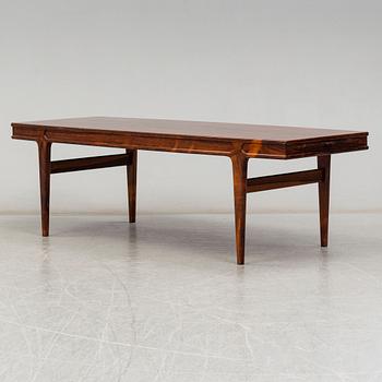 JOHANNES ANDERSEN, a rosewood coffee table from Trensum, 1960's.