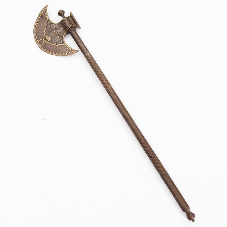 A 19th Century Indo-Persian Tabar axe.