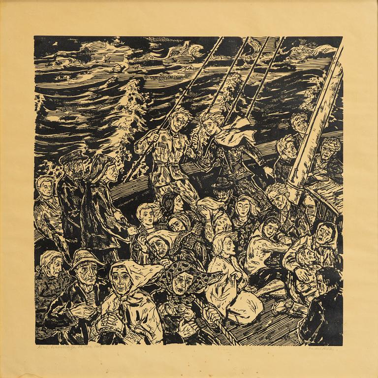 Endel Kõks, 'Meril (At Sea)'.