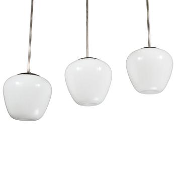 Gunnel Nyman, Three 1940's '81003' pendant lights for Idman.