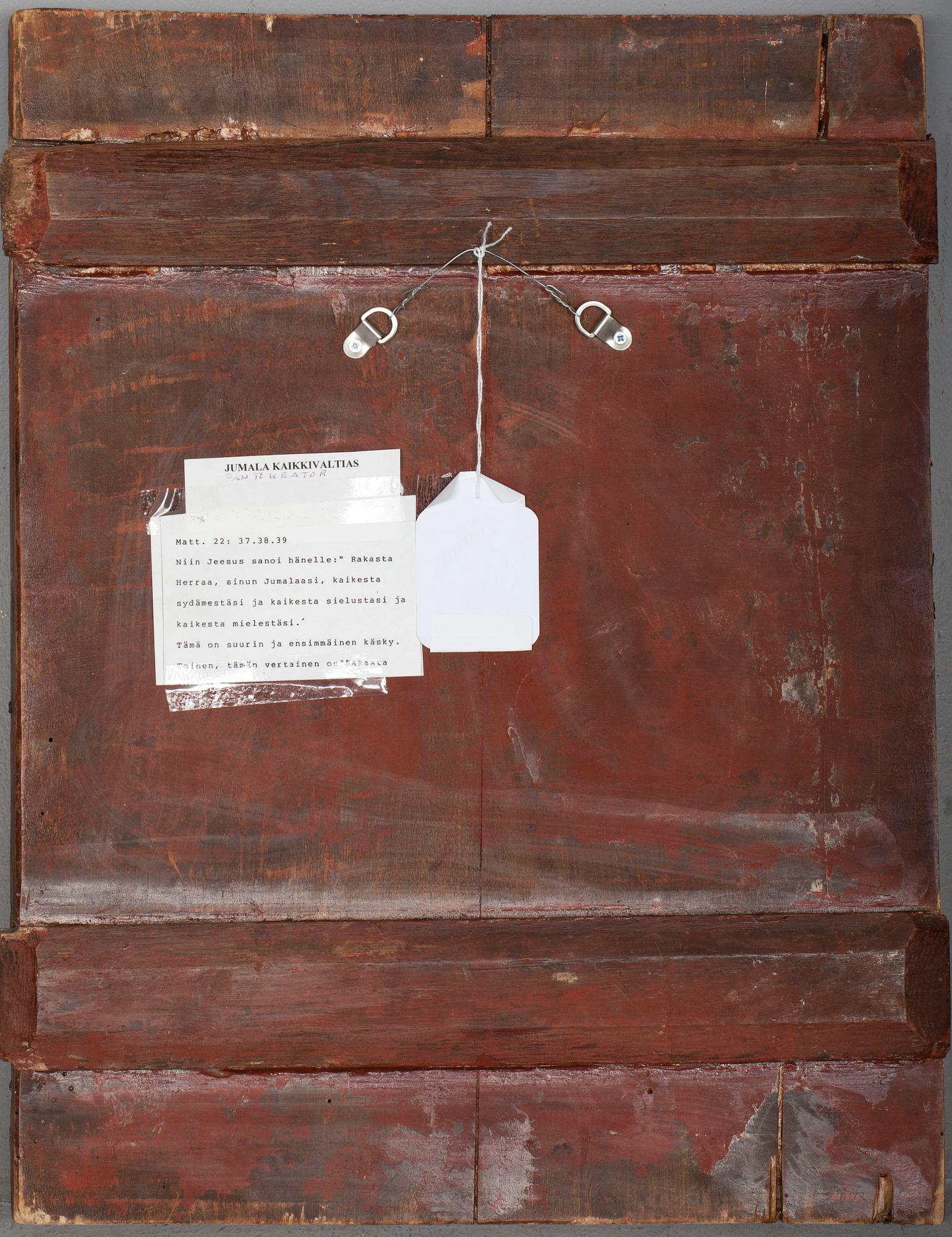 IKON, äggtempera, samt förgyllningar, Ryssland 1800-talets senare hälft.