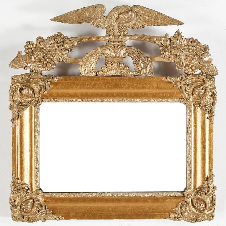 SPEGELLAMPETT, nyrokoko, 1800-talets andra hälft.