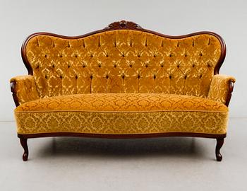 SOFFA, rokokostil, 1900-talets andra hälft.