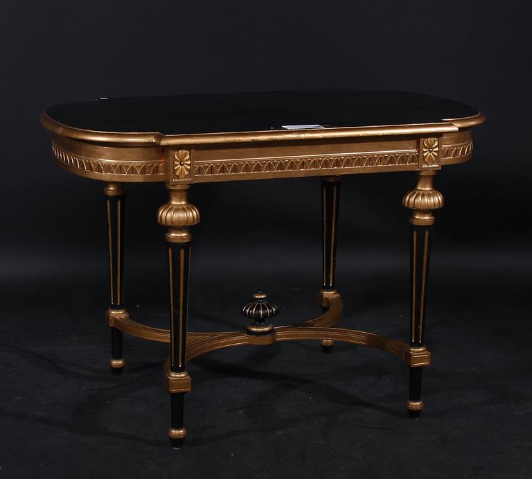 SALONGSGRUPP, 6 delar, Louis XVI-stil. 1900-tal.