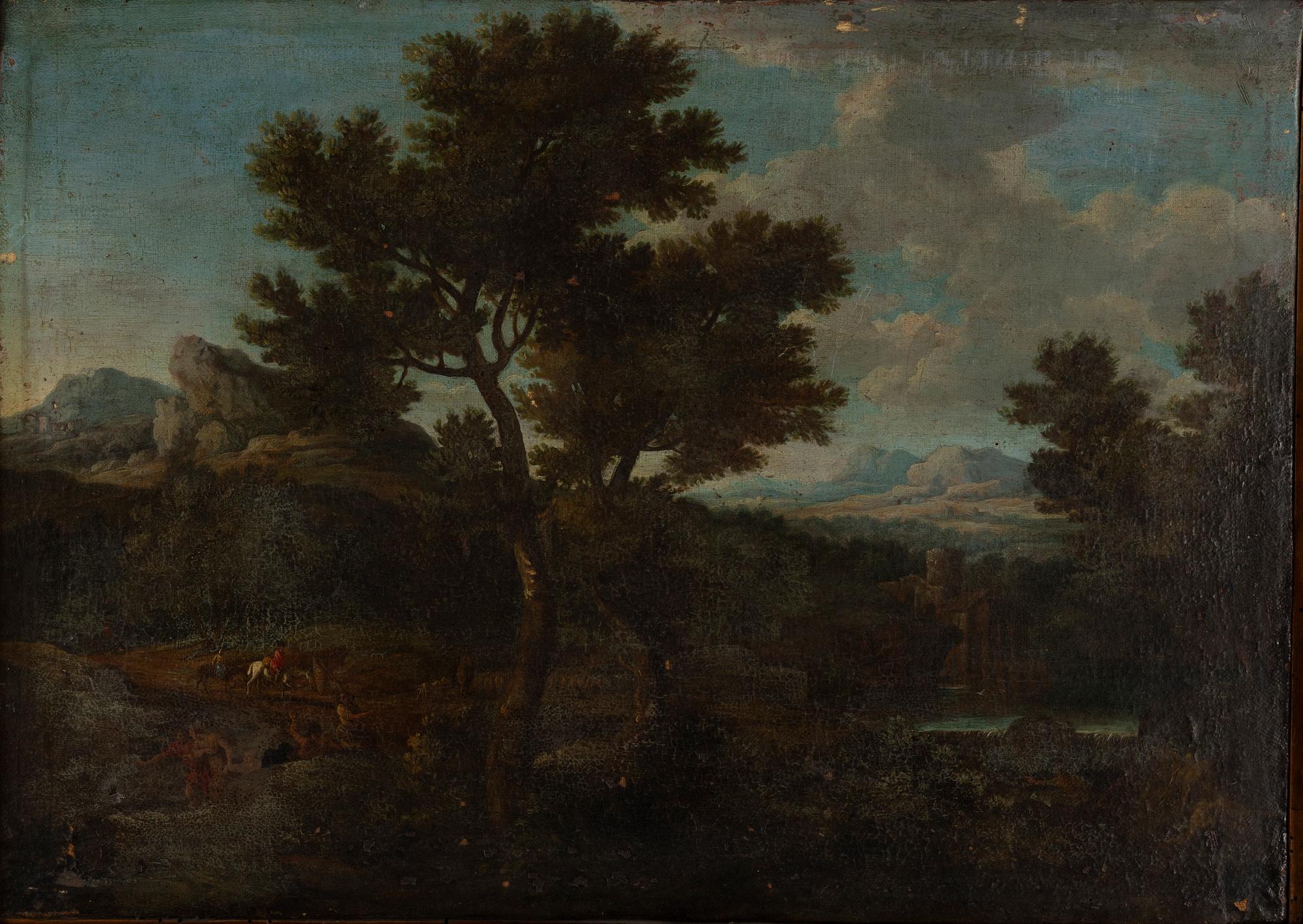 French school, 18th Century, oil on canvas.
