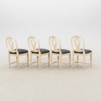 Chairs 8 pcs. Gustavian style mid-20th century.