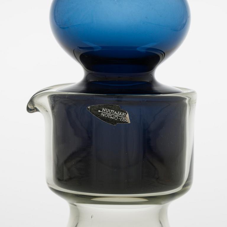 Kaj Franck, a decanter 'The Bells of Kremlin', signed K. Franck, Nuutajärvi, Notsjö -60.