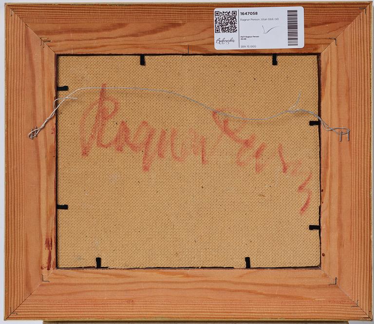 Ragnar Person, "Spring fever".