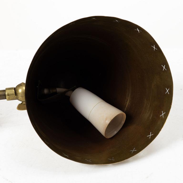 Wall lamp/bedside lamp, Swedish Modern, 1940s.