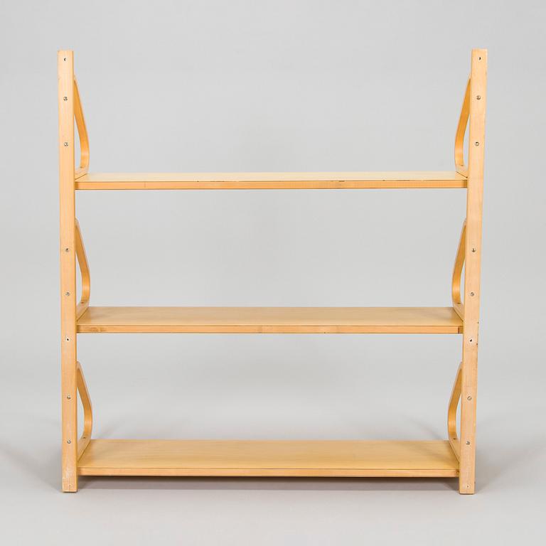 Alvar Aalto, a 1960s/70s  '112B-3' shelf for Artek.