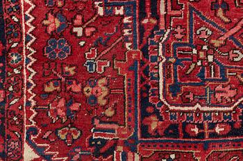 A Heriz carpet, c 376 x 270 cm.