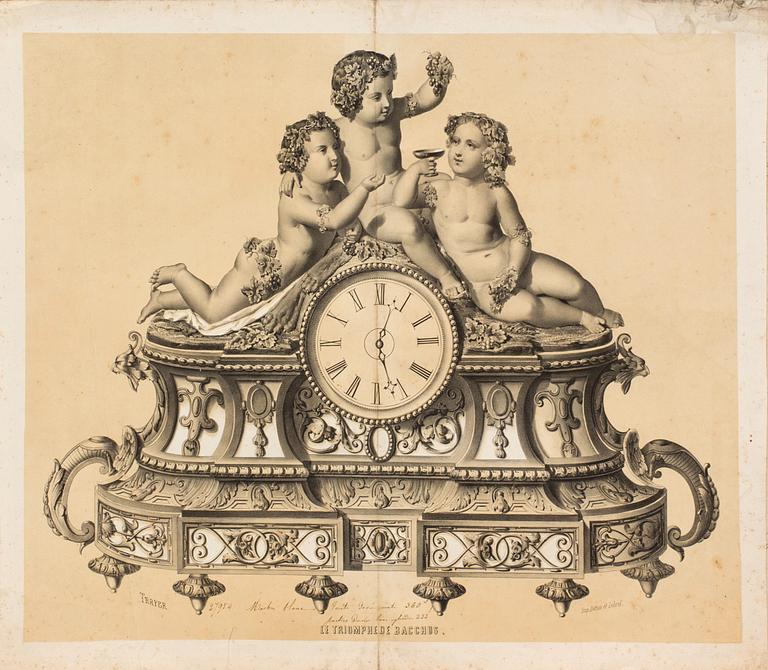 SIX ENGRAVINGS, 19th century.
