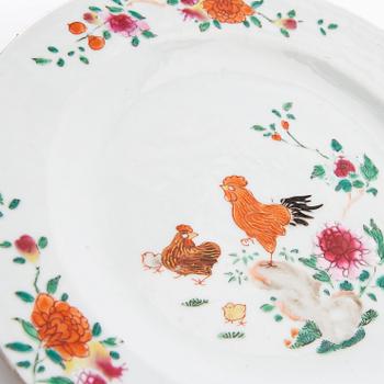 Plates 2 pcs China porcelain 18th century.