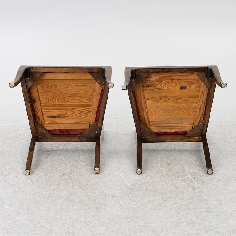 Stolar, 10 st, Swedish Grace, 1920-tal.