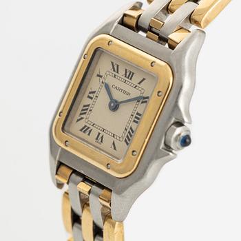 Cartier, Panthère, armbandsur, 21,5 x 21,5 (30) mm.