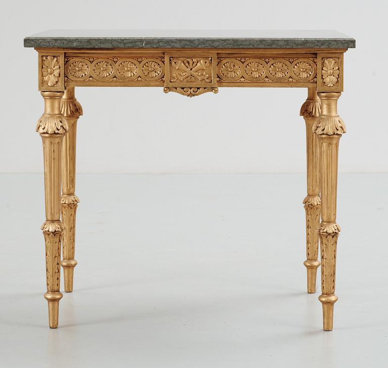 A table in Gustavian style, 19/20th Cerntury.