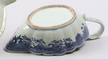 SÅSSNIPA, porslin. Kina 1700-tal.