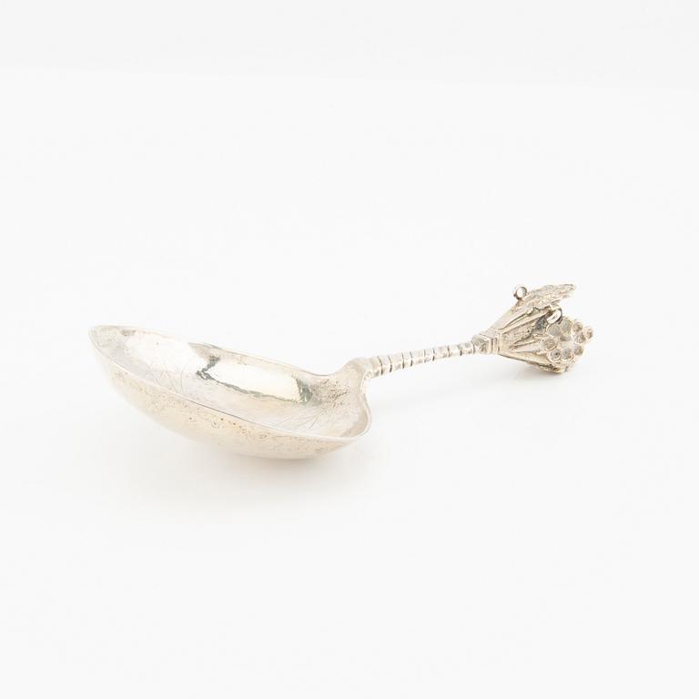 Supsked silver Karlskrona möjligen Benedict Stechau (verksam 1705-1712).