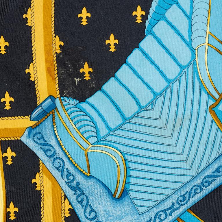 Hermèsa 'Salle a Housse' silk svarf.