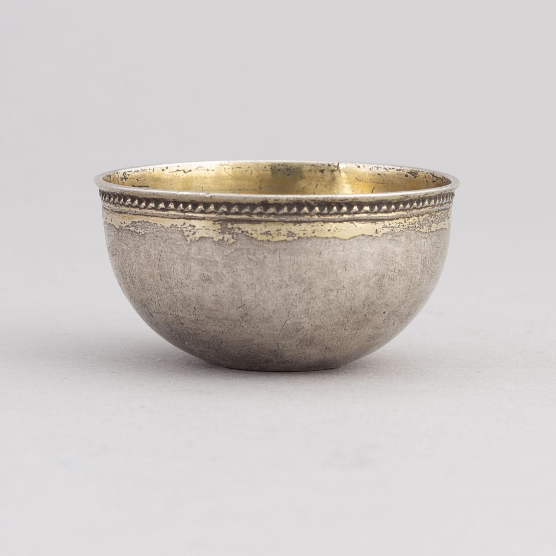 A Swedish Parcel-Gilt Silver Tumbler, mark of Johan Steinfort,  Stockholm 1742.