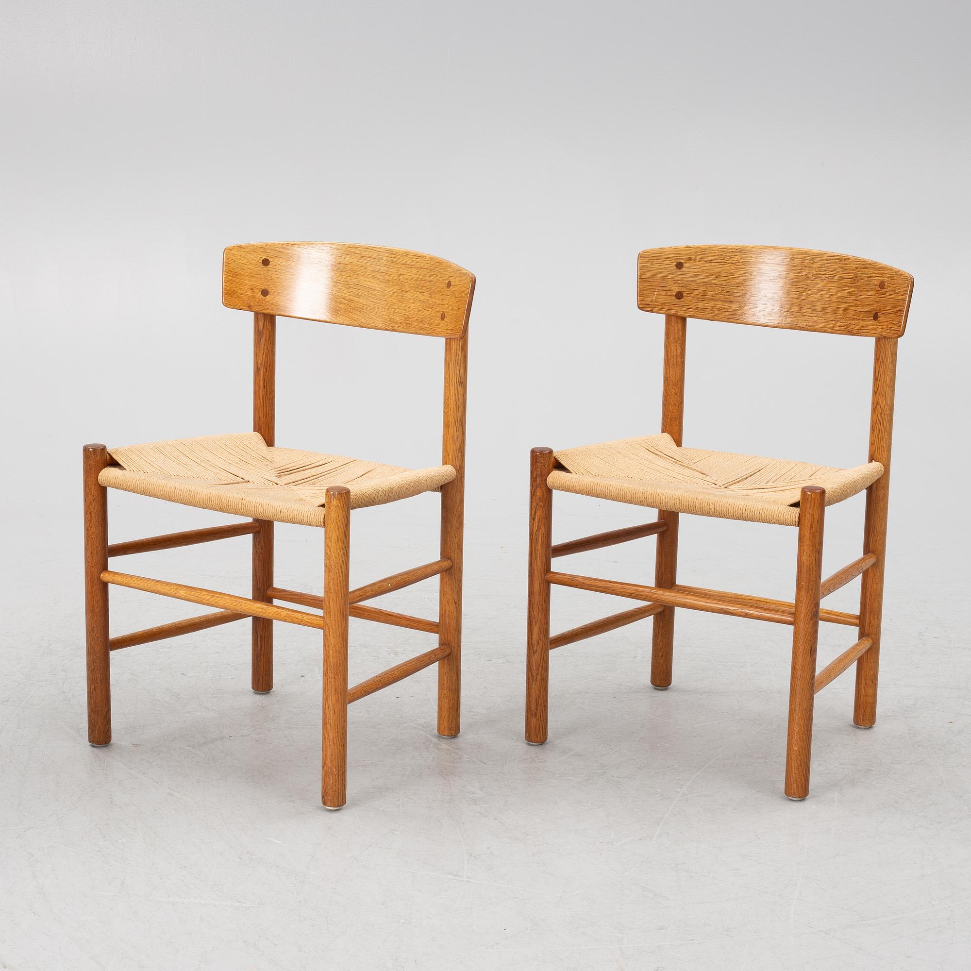 Børge Mogensen, stolar, ett par, "Öresund".