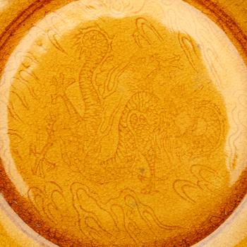 LOCKDOSA samt FAT, porslin, Kina, 1900-tal.