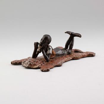 FIGUR, wienerbrons, märkt geschüzt, omkring år 1900.